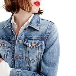 J. Crew Denim Jacket Light Blue Size XS